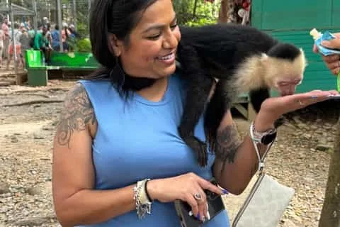 Monkey encounter
