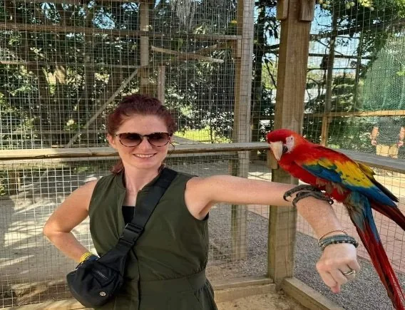 Birds at the wildlife sanctuary
